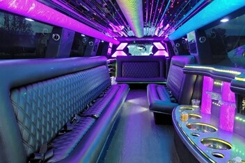 Evansville Limo Interior